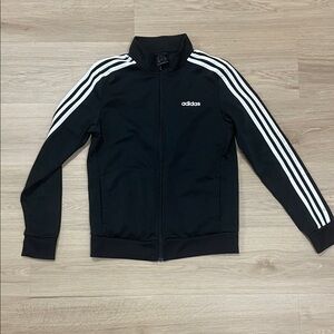Adidas Black Zip-Up Jacket